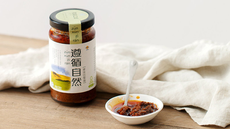 遵循自然茶油拌饭酱