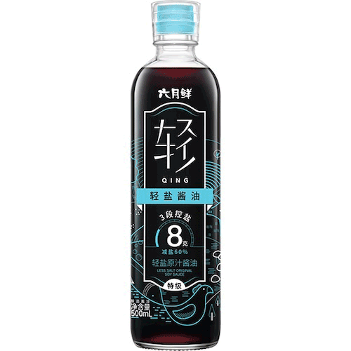 六月鲜?轻 8克轻盐原汁酱油